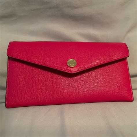 michael kors envelope wallet pink|michael kors blush pink wallet.